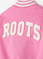 Girls Cooper Sparkle Varsity Jacket