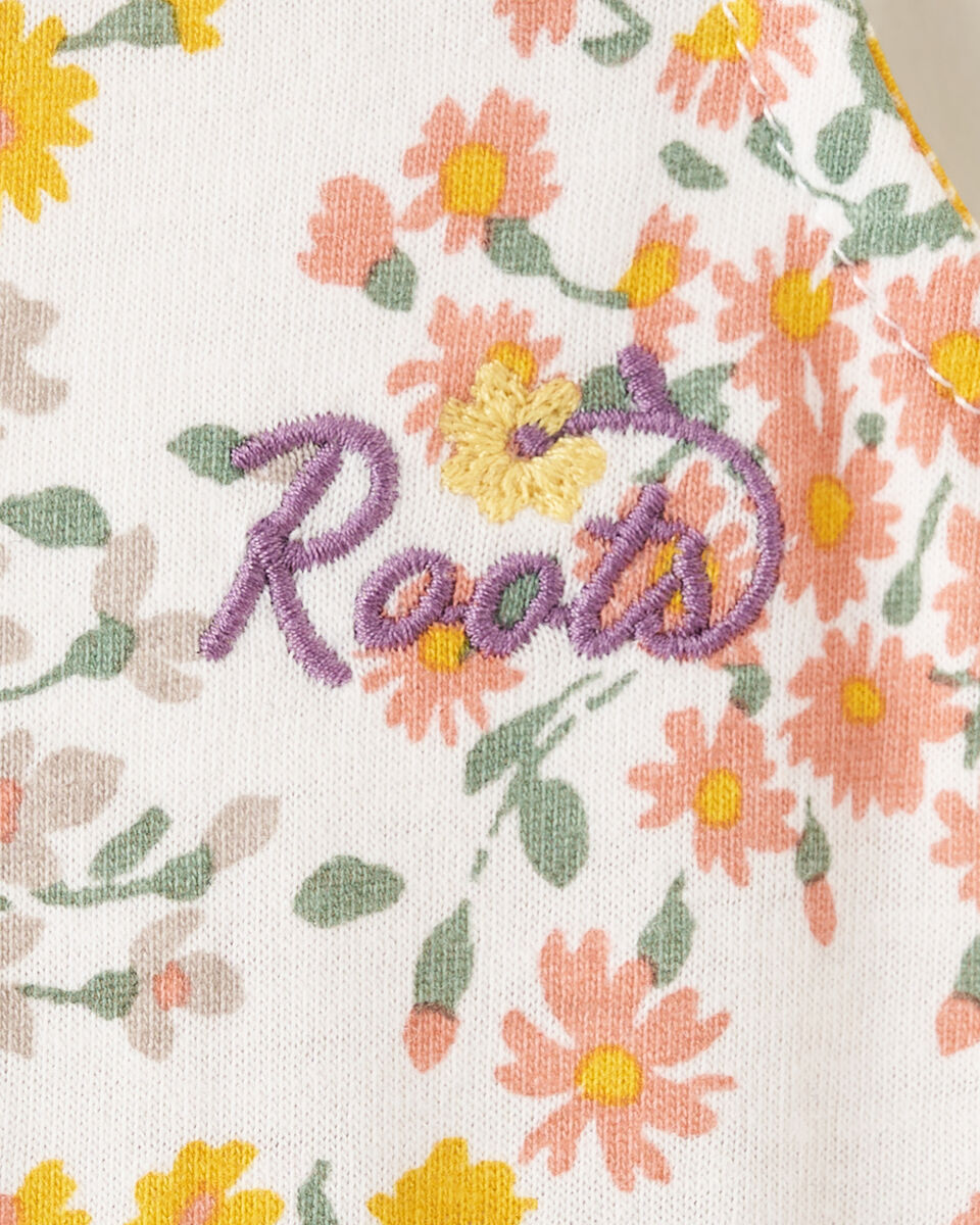 Robe motif floral pour bébé