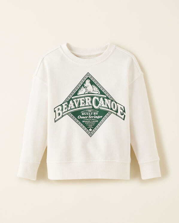 Toddler Beaver Canoe Relaxed Crew Sweatshirt