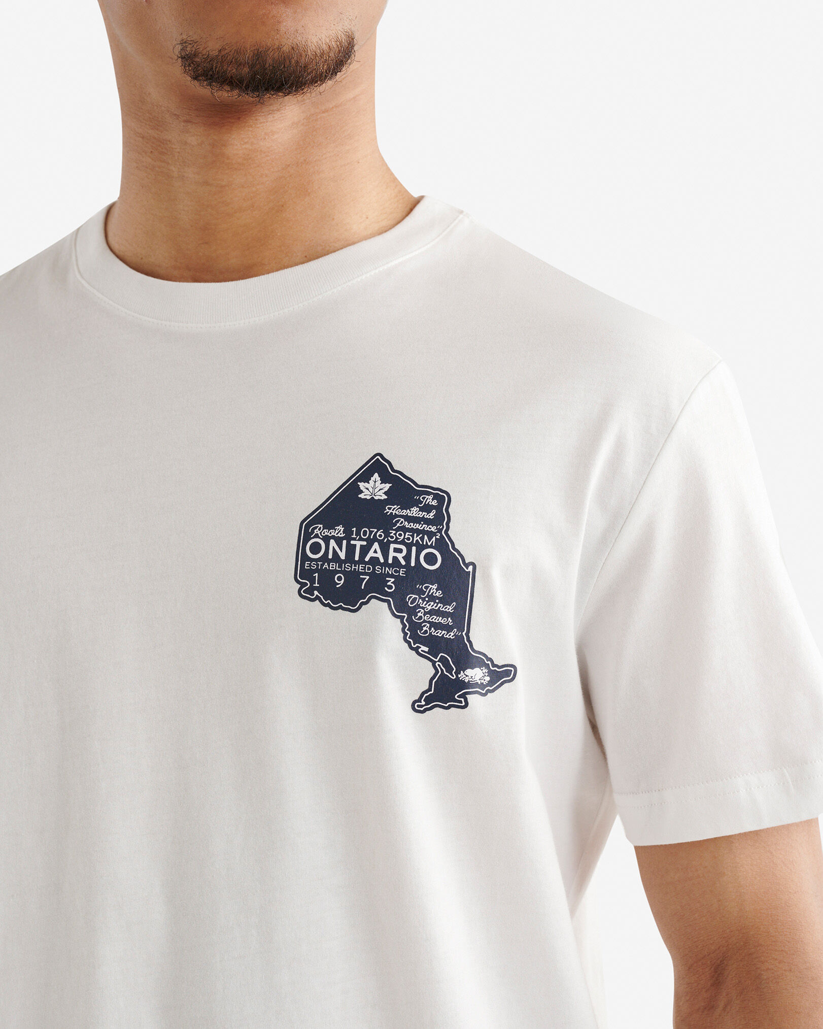 T-shirt Géographie du Canada pour homme