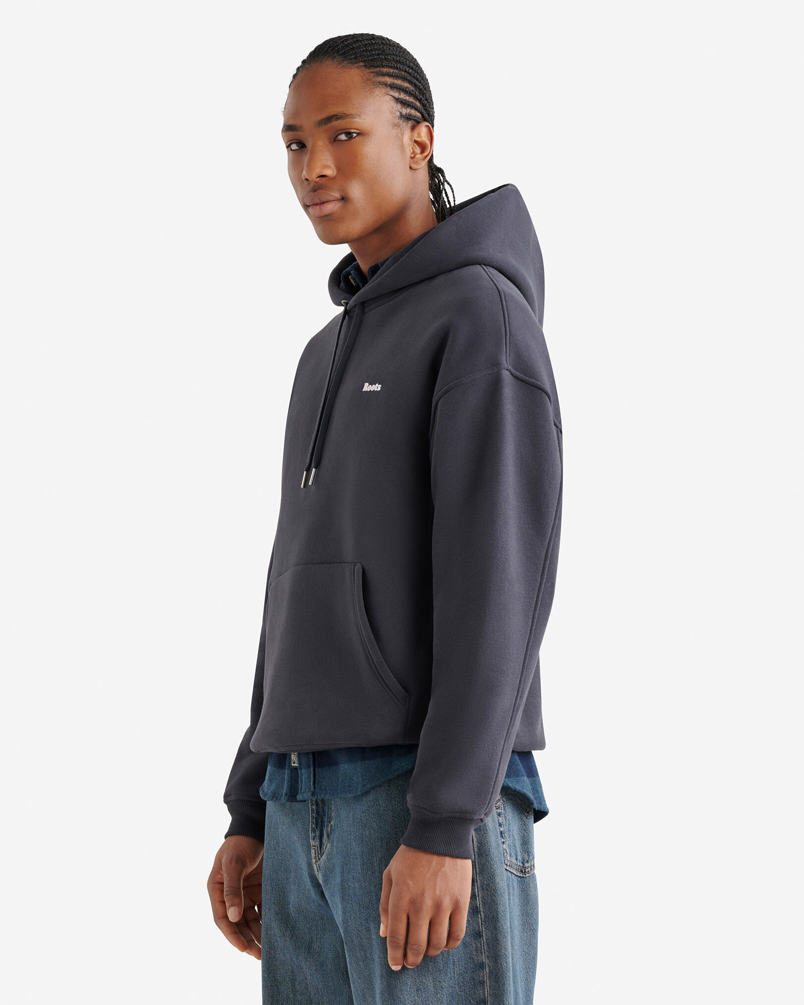 Chandail à capuchon en molleton nuage