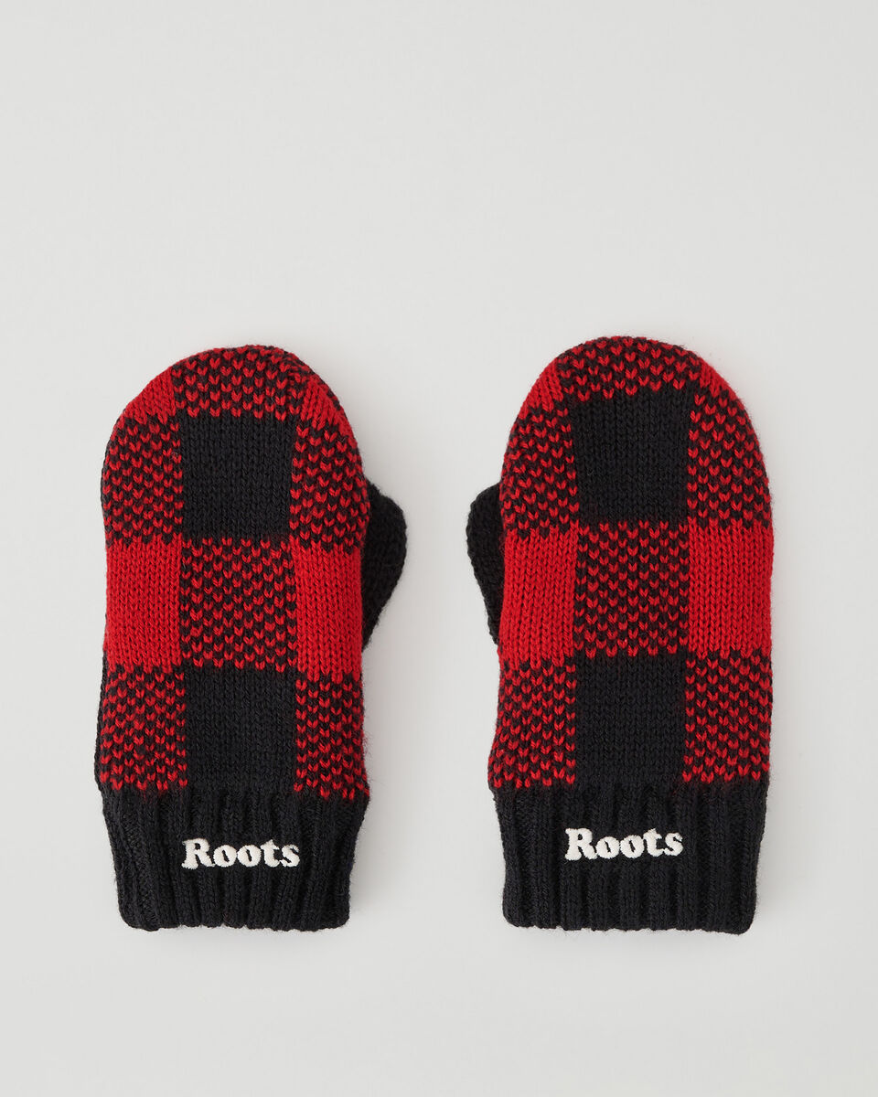 Toddler Park Plaid Mitten