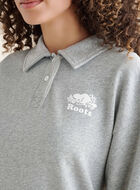 Organic Cooper Relaxed Polo Sweatshirt