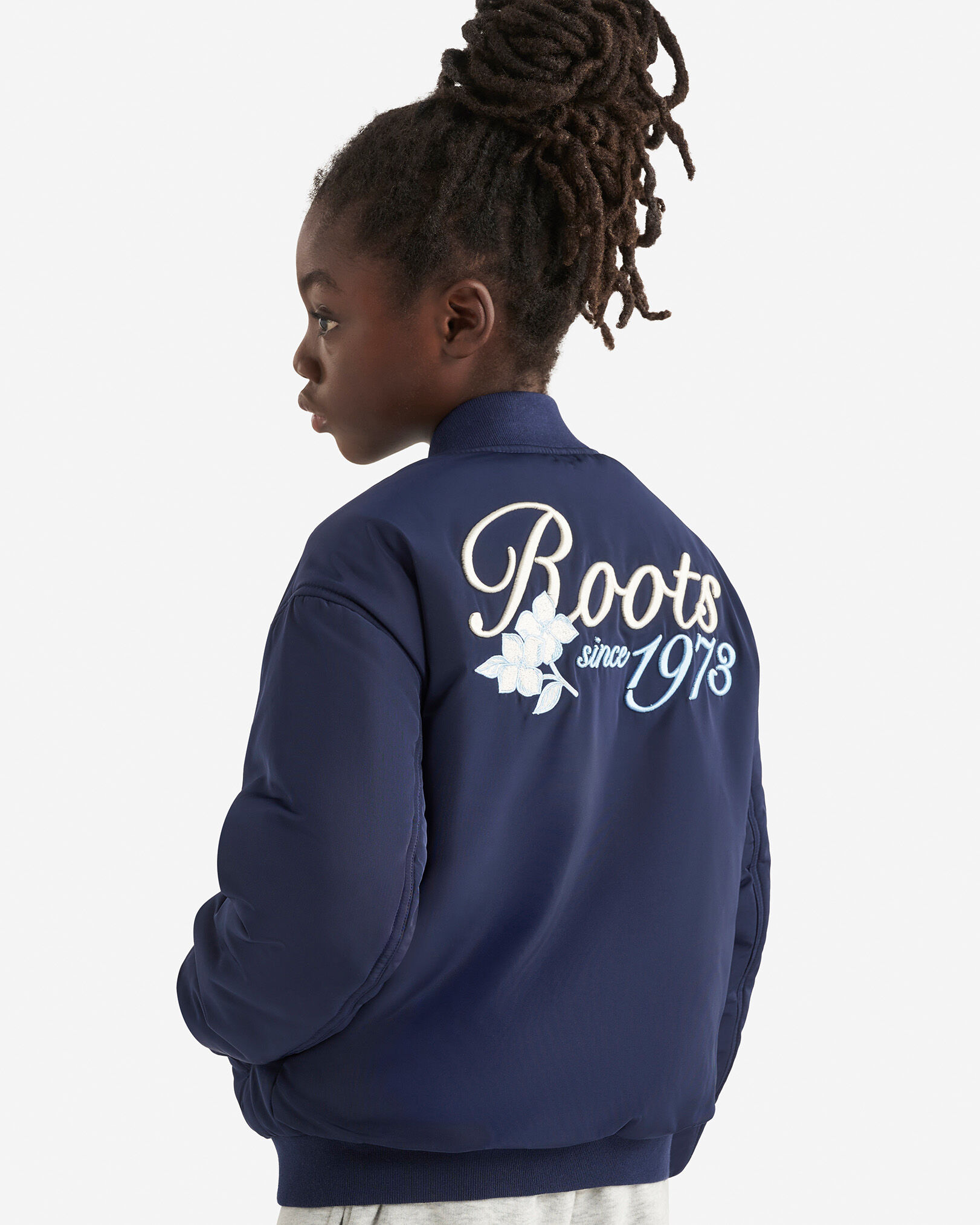 Kids Roots Signature Varsity Jacket