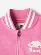 Girls Cooper Sparkle Varsity Jacket