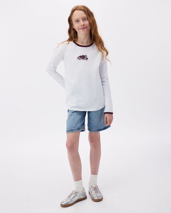 Girls Cooper Pop Relaxed Long Sleeve T-Shirt