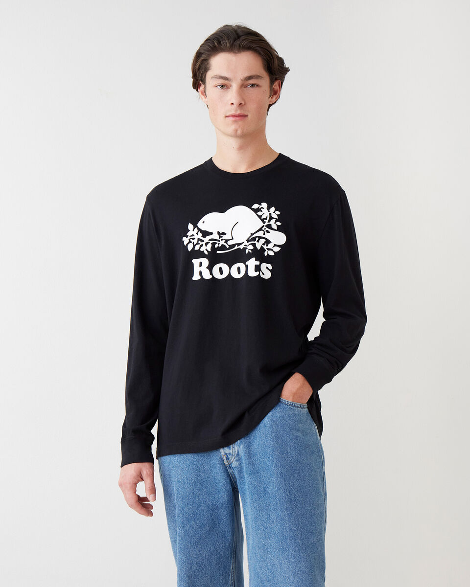 Mens Cooper Beaver Long Sleeve T-Shirt