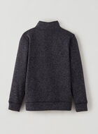 Boys Sweater Fleece Zip Stein