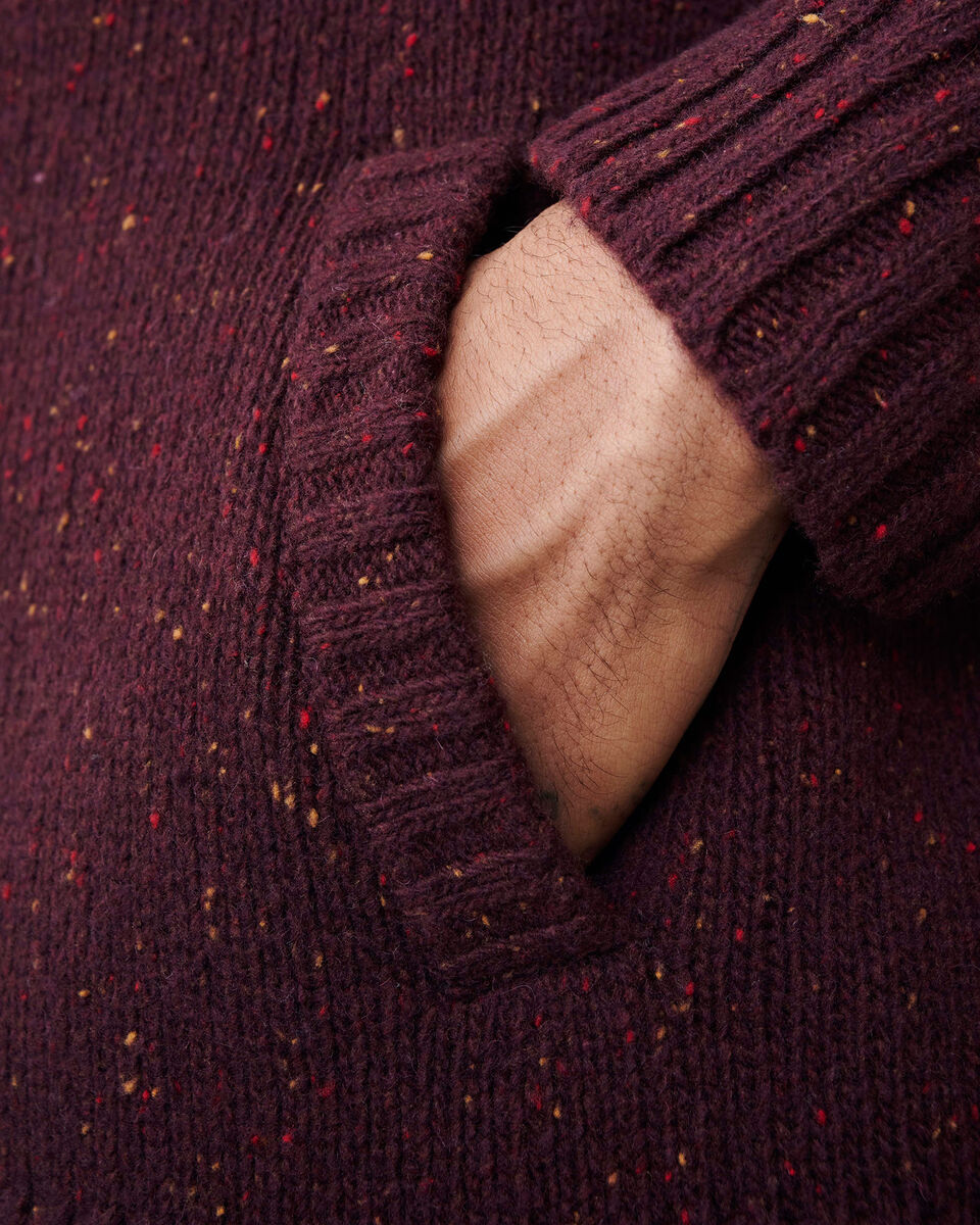 Blouson à glissière en laine