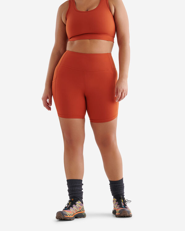 Women's Orange Shorts - Roots
