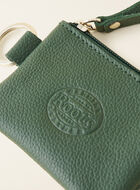 Pochette à glissière en cuir Cervino