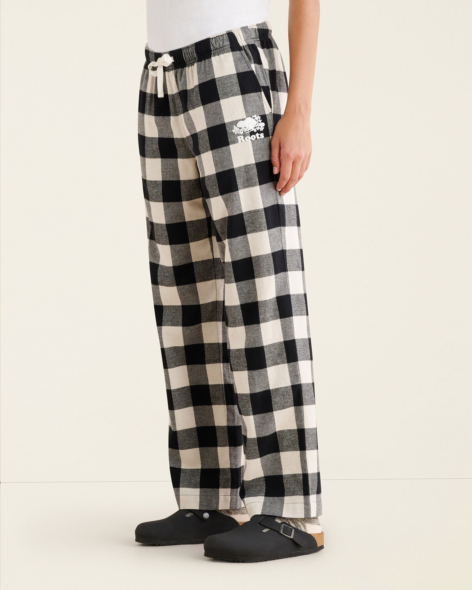 Plaid flannel pants discount womens