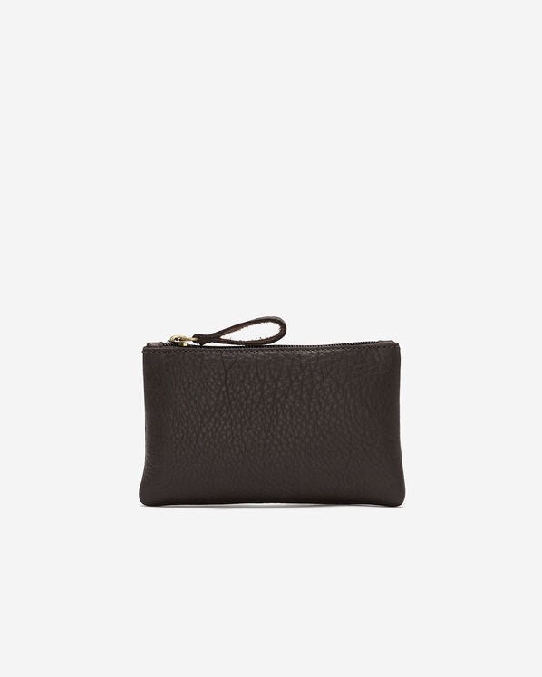 Pochette moyenne &agrave; glissi&egrave;re en cuir Nuage