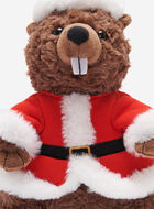 Santa Beaver Stuffie