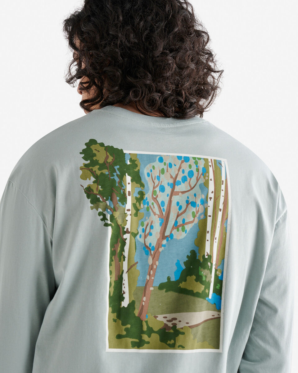 Mens Trail Relaxed Long Sleeve T-Shirt