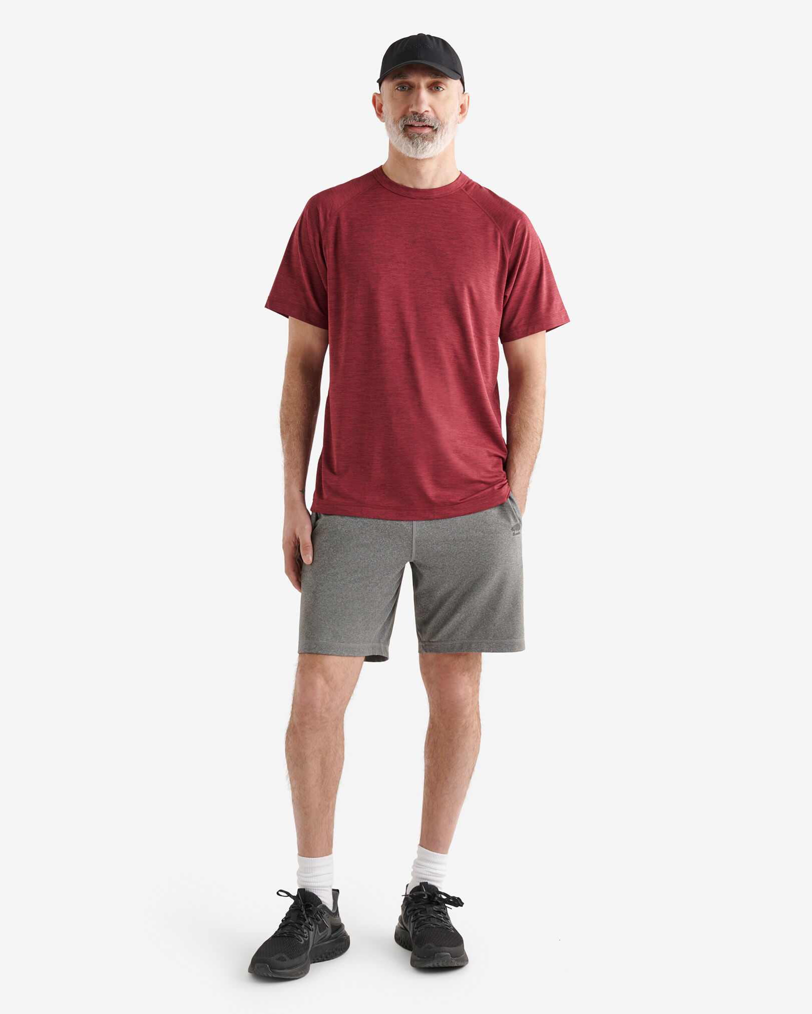 T-shirt sport en tricot léger