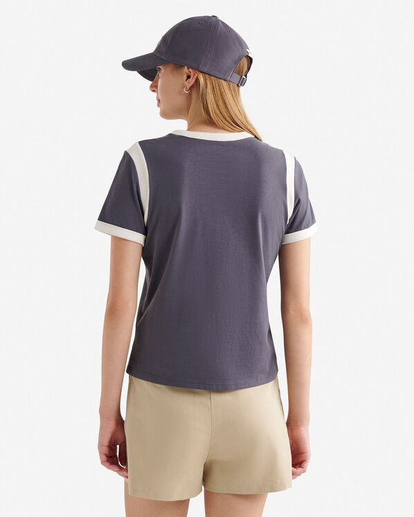 Womens Roots Arch Short Sleeve T-Shirt