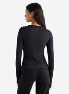 Renew Knit Fitted Long Sleeve Top