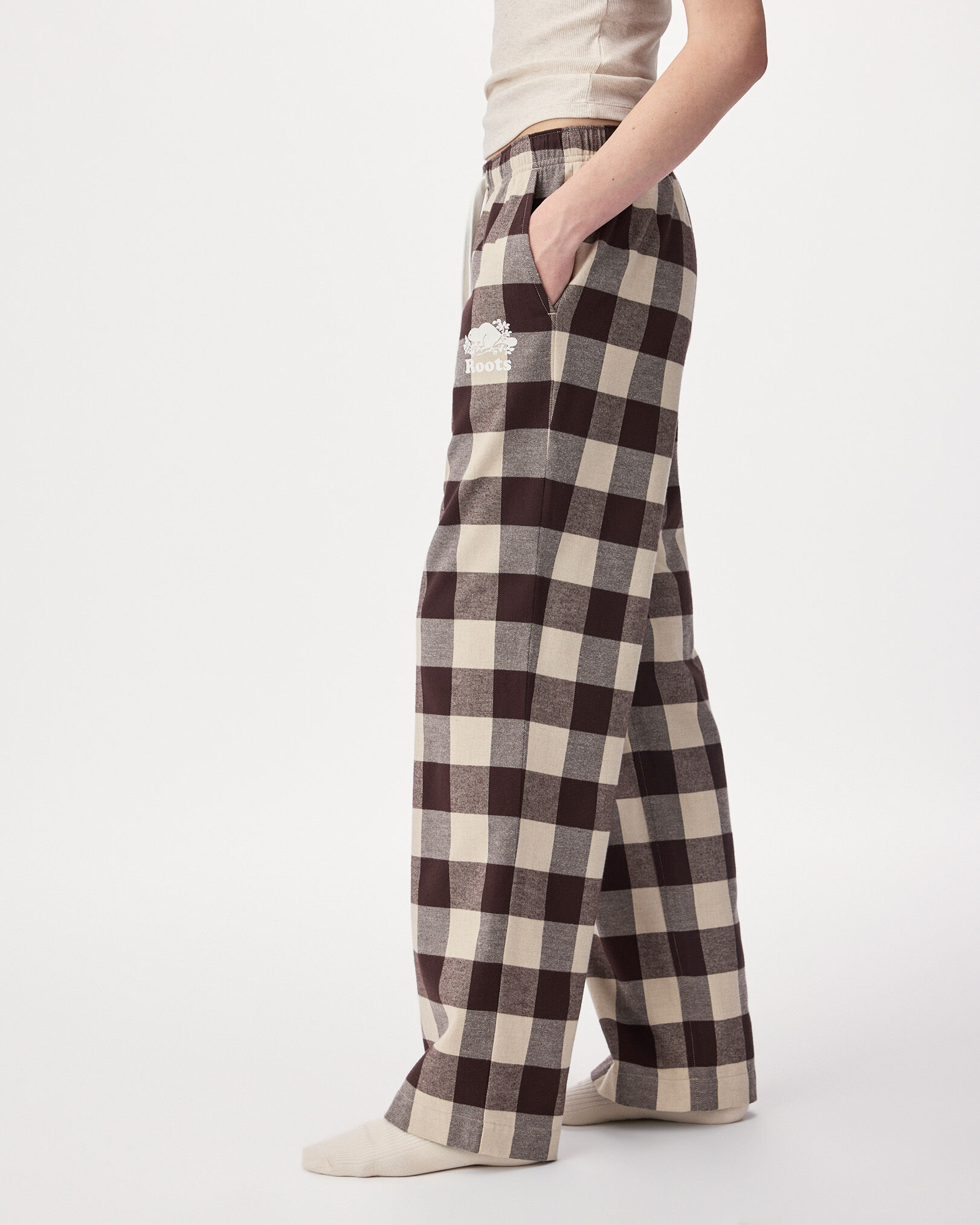 Womens Plaid Pajama Pant