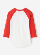 T-shirt style baseball Cooper en coton bio pour femme