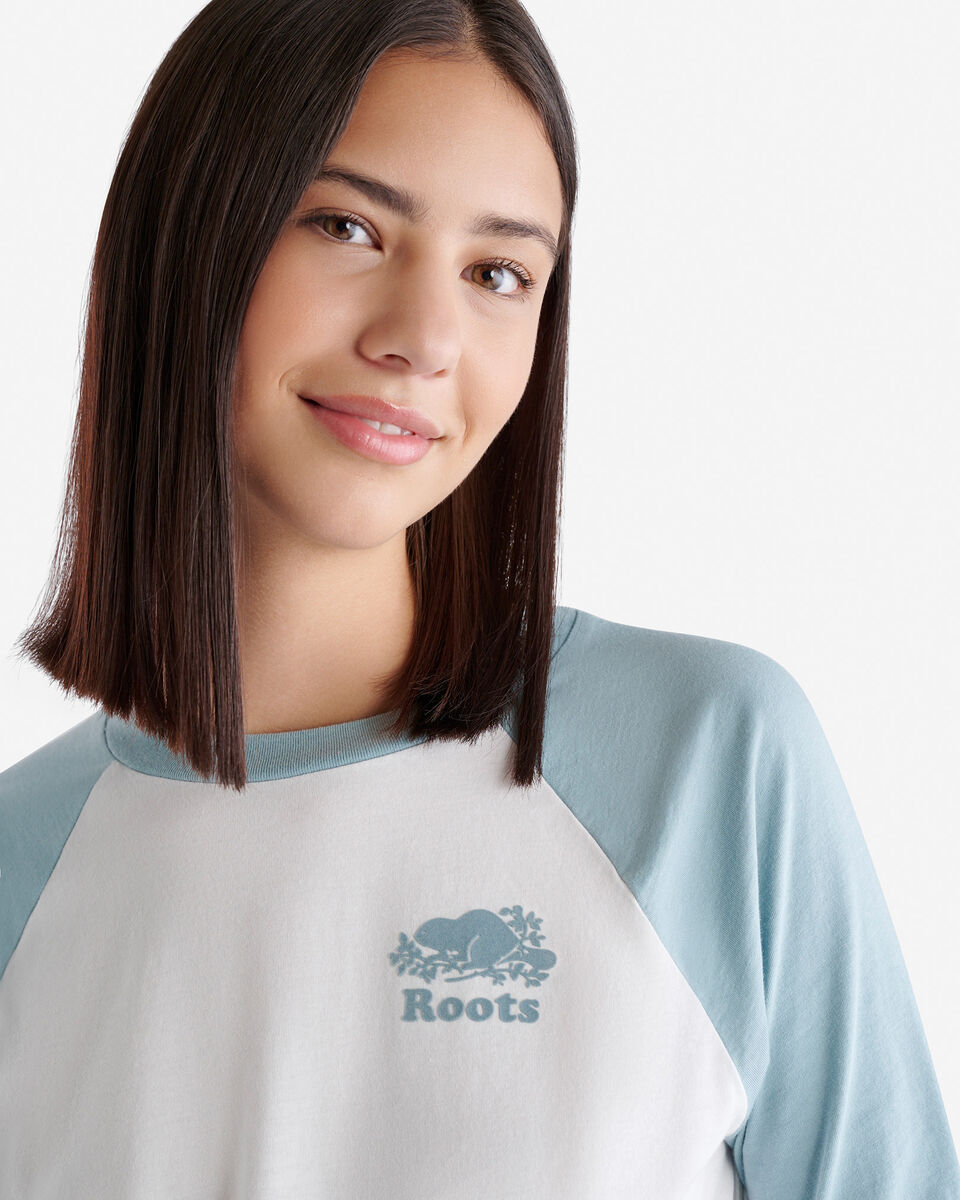 Womens Organic Cooper Baseball T-Shirt