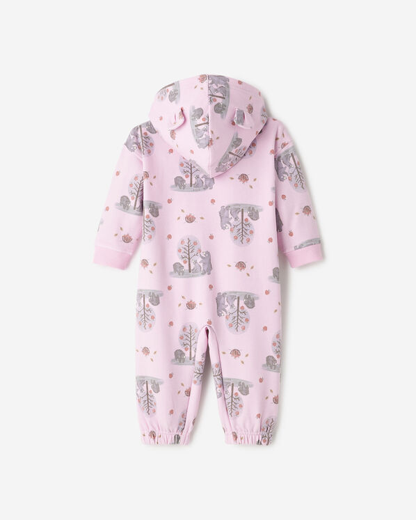 Barboteuse &agrave; capuchon Ours douillet pour b&eacute;b&eacute;s