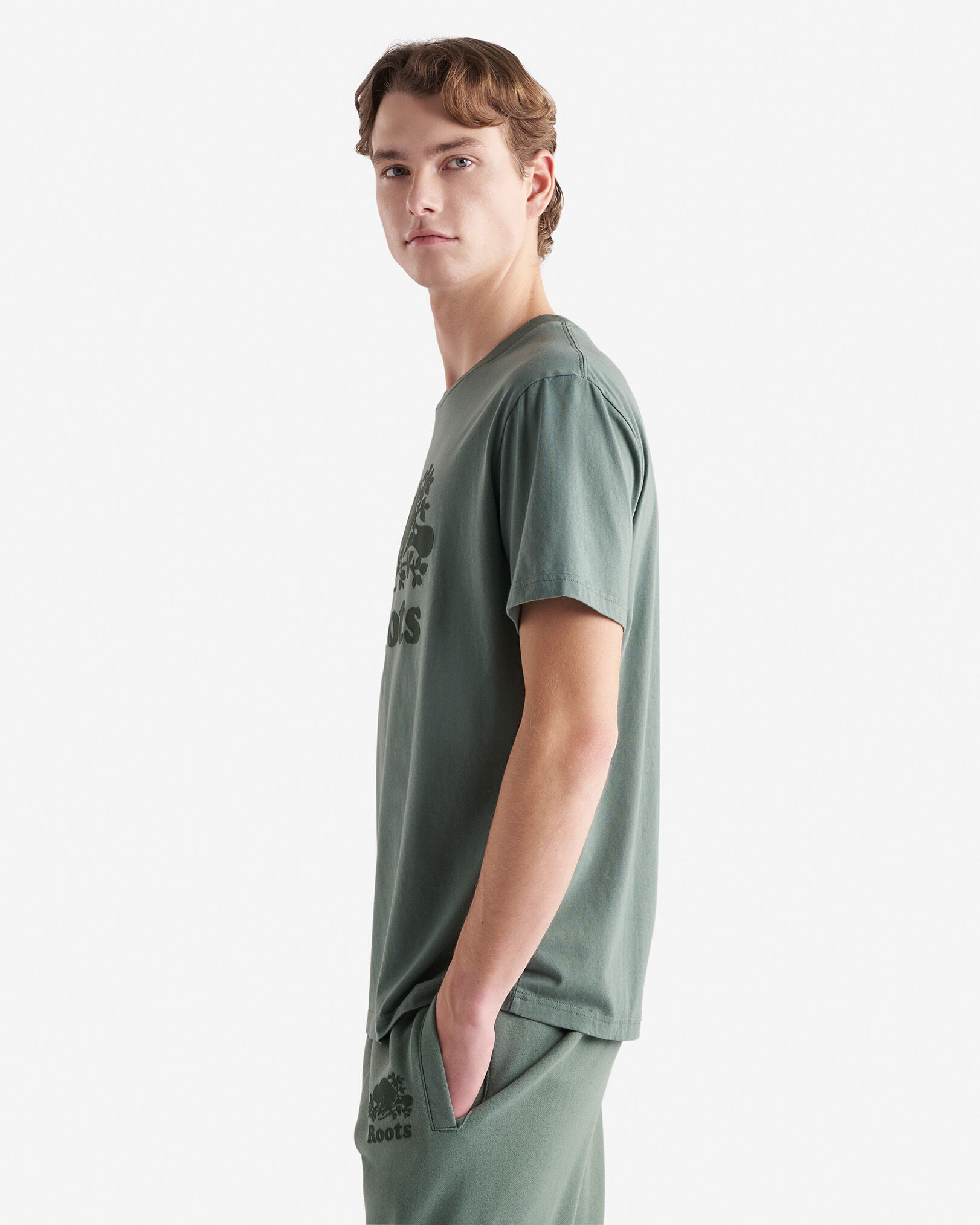 T-shirt Cooper le castor en coton bio pour homme