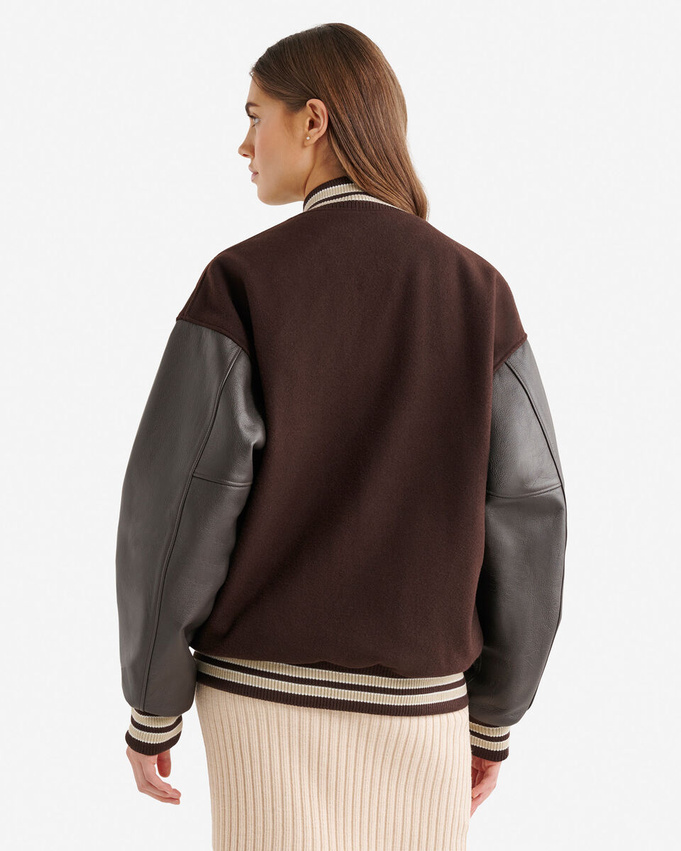 Blouson universitaire r&eacute;tro Mathews