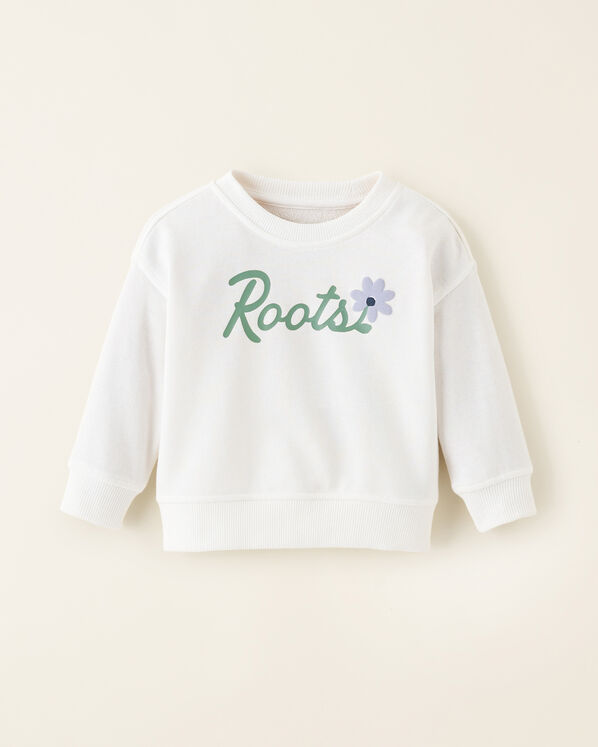 Baby Floral Crew Sweatshirt