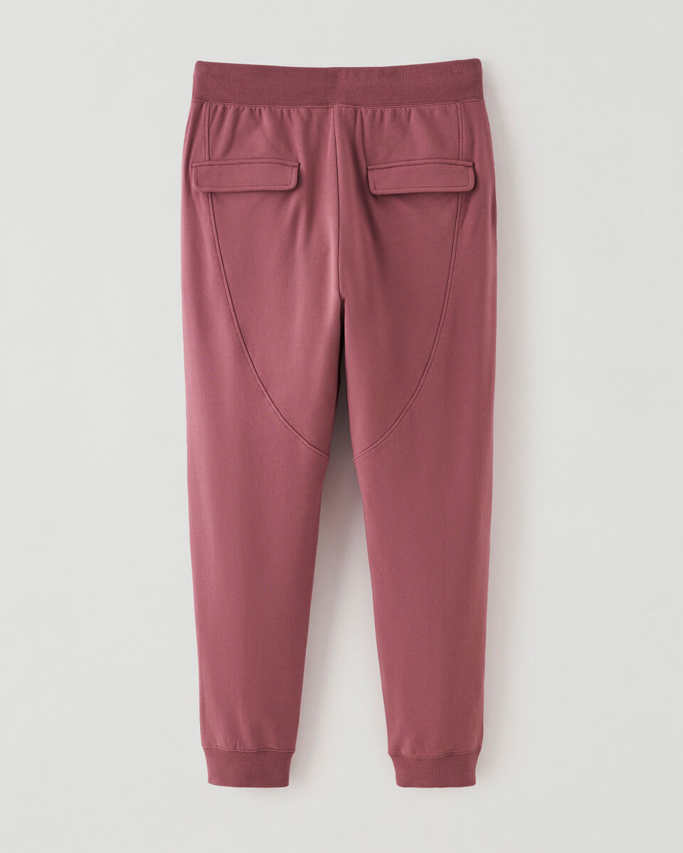 Pantalon en jersey bouclette et mélange modal