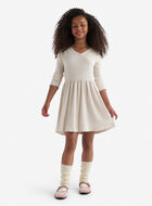 Girls Cooper Sparkle Rib Dress