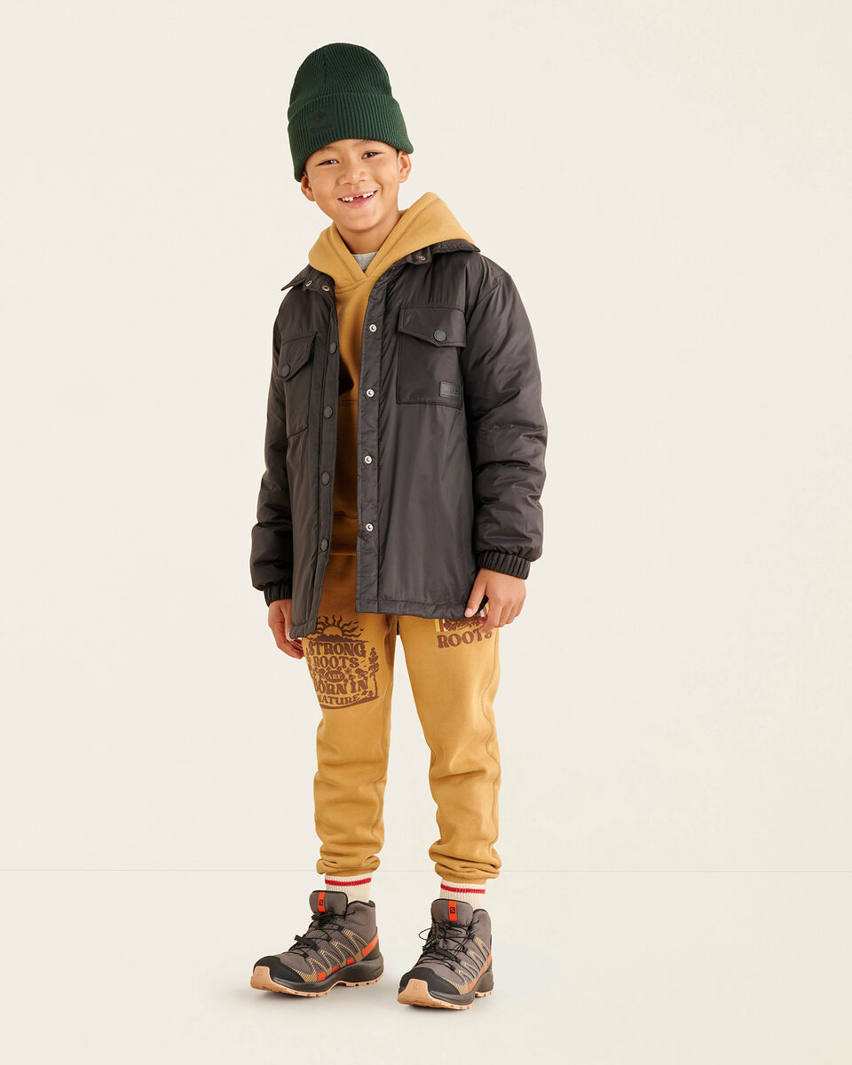 Kids Puffer Shacket