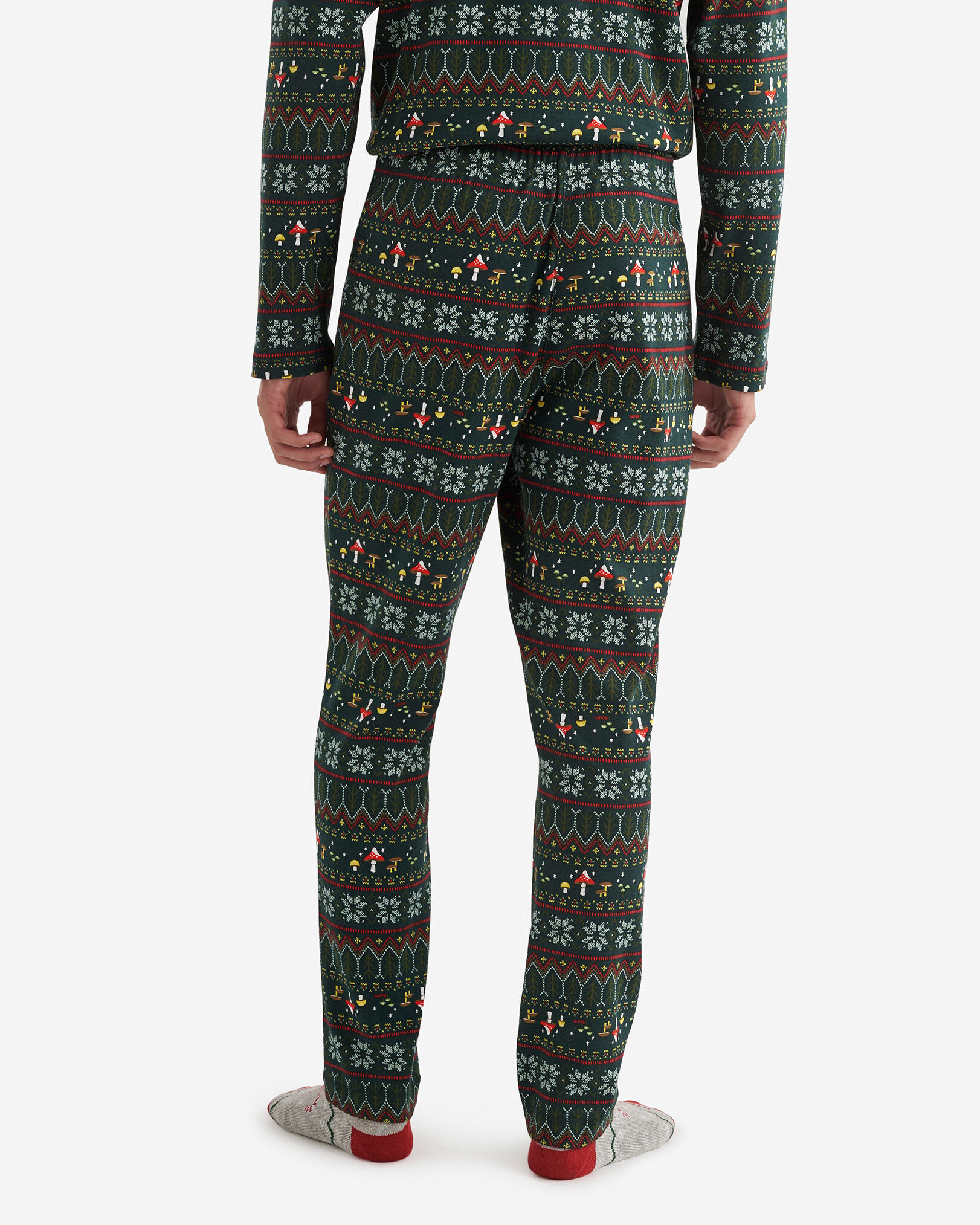 Men's holiday pajamas outlet
