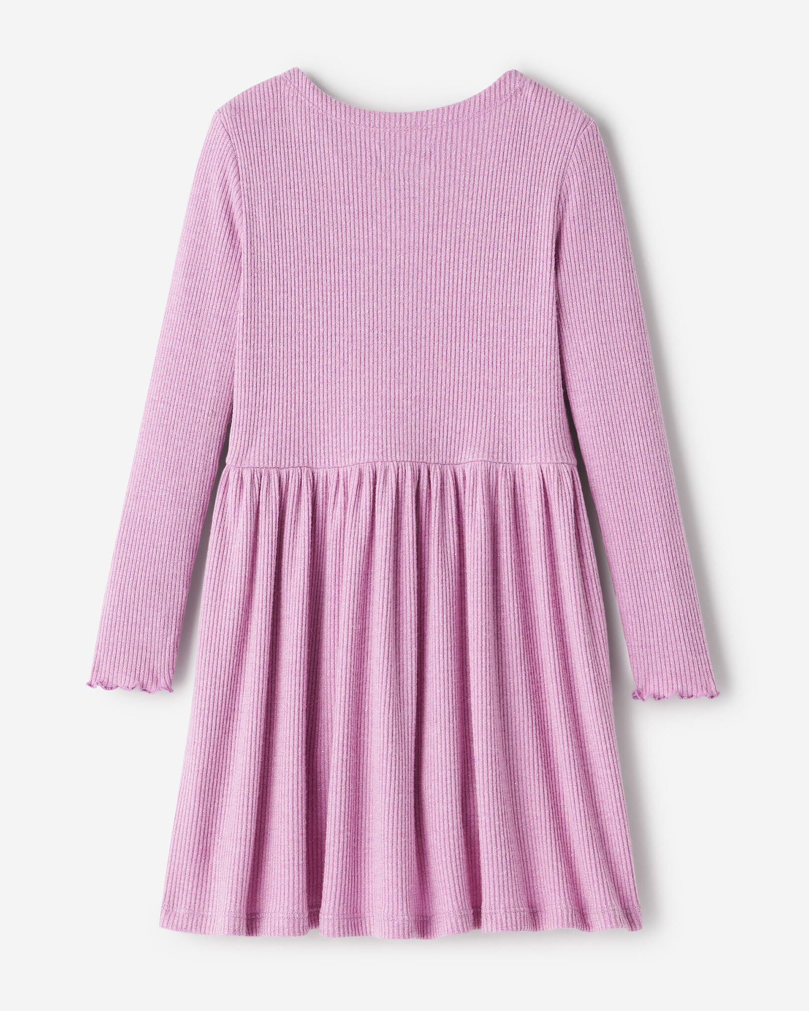 Robe côtelée scintillante Cooper pour fille