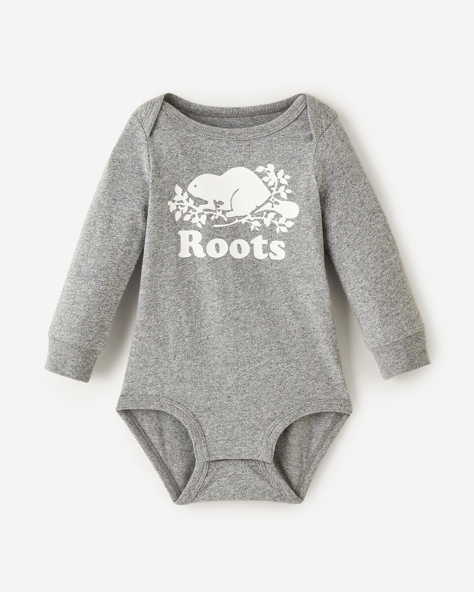 Baby Organic Cooper Beaver Bodysuit