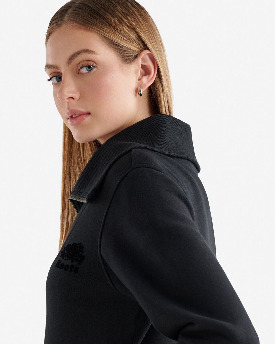 Organic Cooper Half Zip Dress