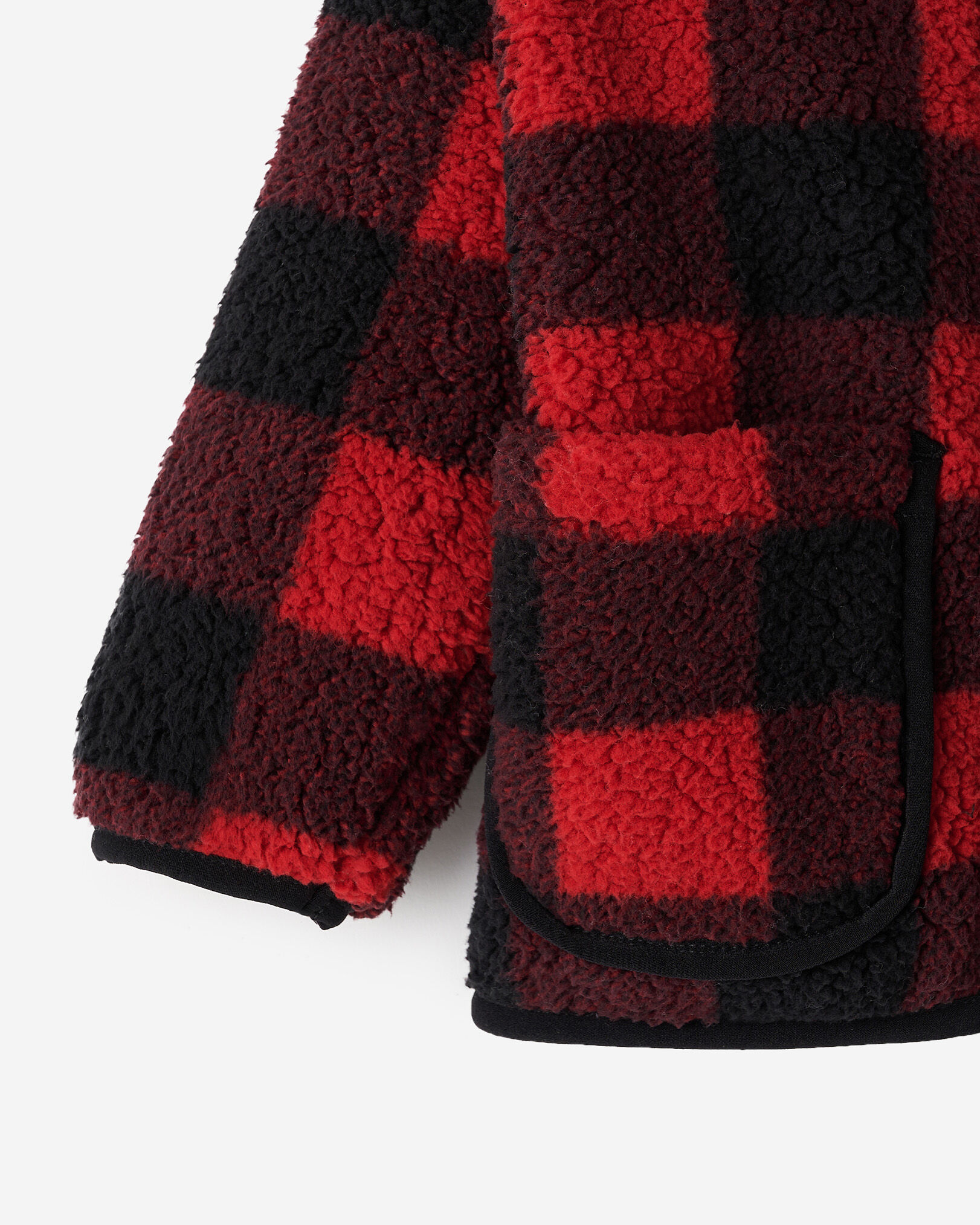 Baby Shearling Fleece Zip Hoodie