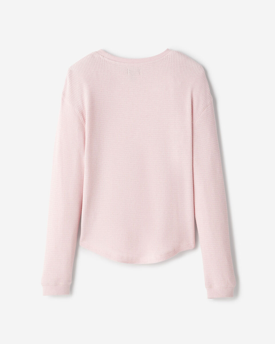 Waffle Long Sleeve Top
