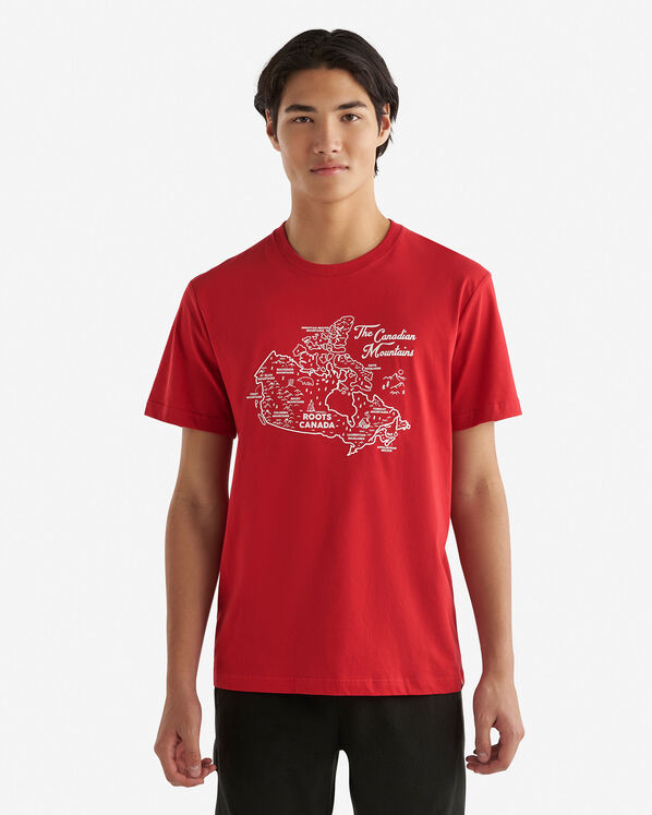 T-shirt Pistes de ski pour homme