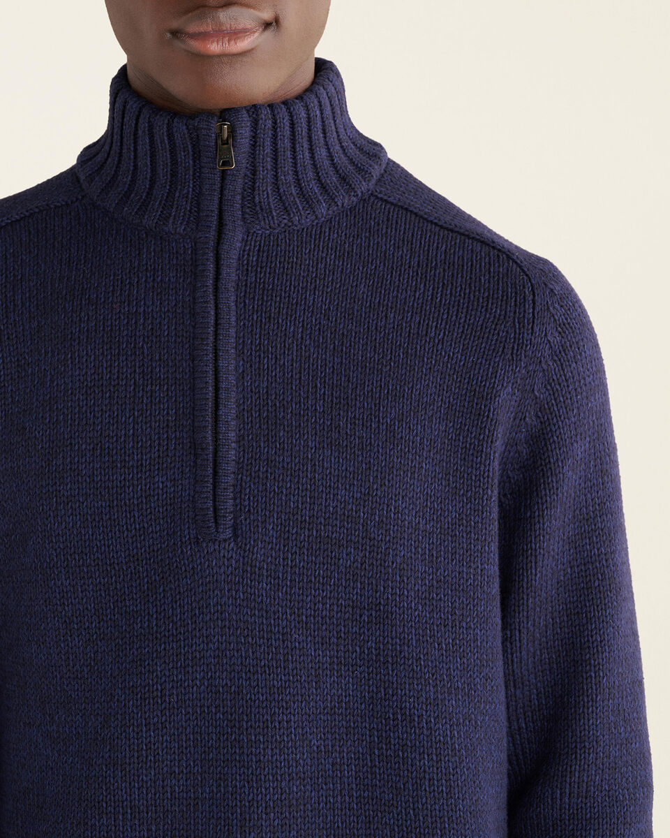 Robson Relaxed Half Zip Stein Sweater