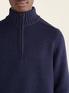 Robson Relaxed Half Zip Stein Sweater