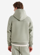 Chandail &agrave; capuchon en molleton nuage