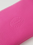 Pochette moyenne à glissière en cuir Cervino