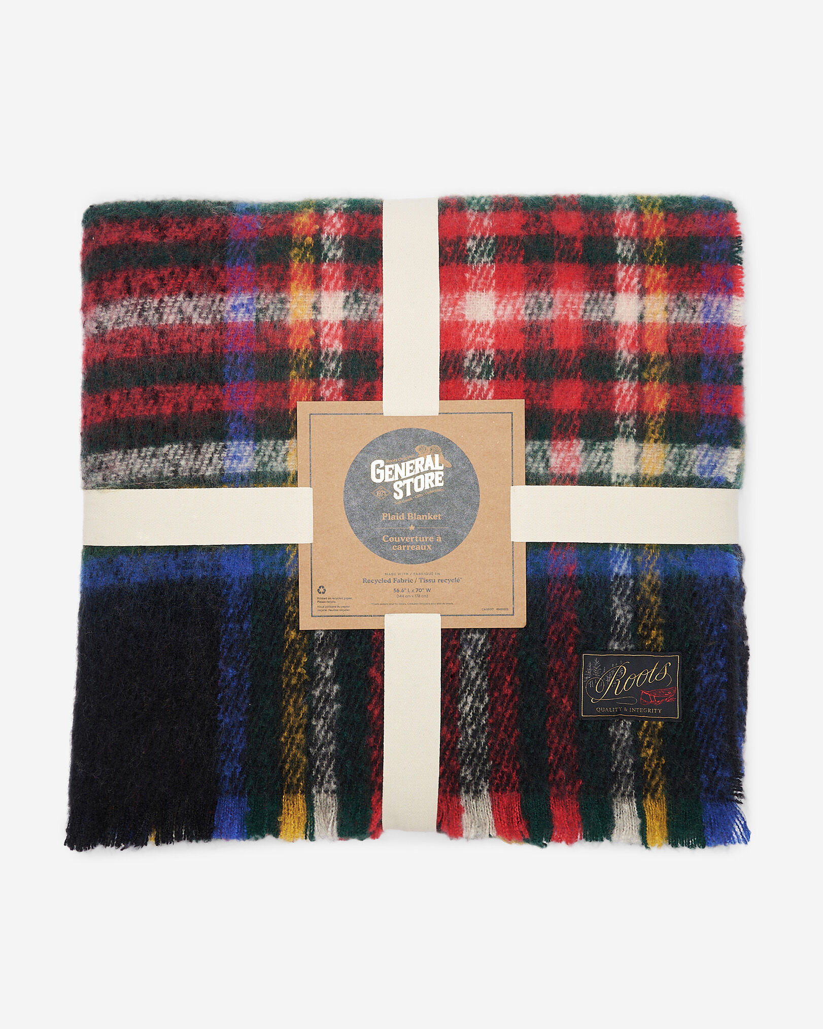 Plaid Throw