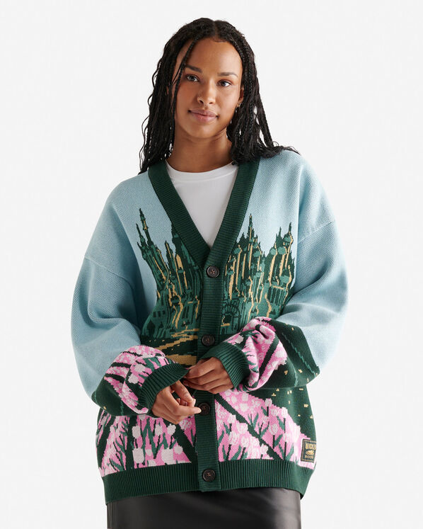 Roots X Wicked Emerald Cardigan
