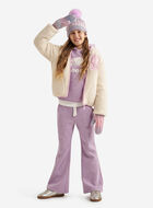 Pantalon évasé en molleton scintillant Cooper pour filles