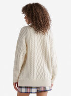 Cardigan à torsades Cabane