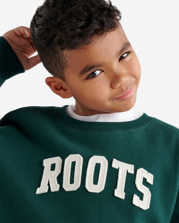 Kids Roots Applique Sweatshirt