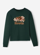 Womens Festive Cooper Long Sleeve T-Shirt