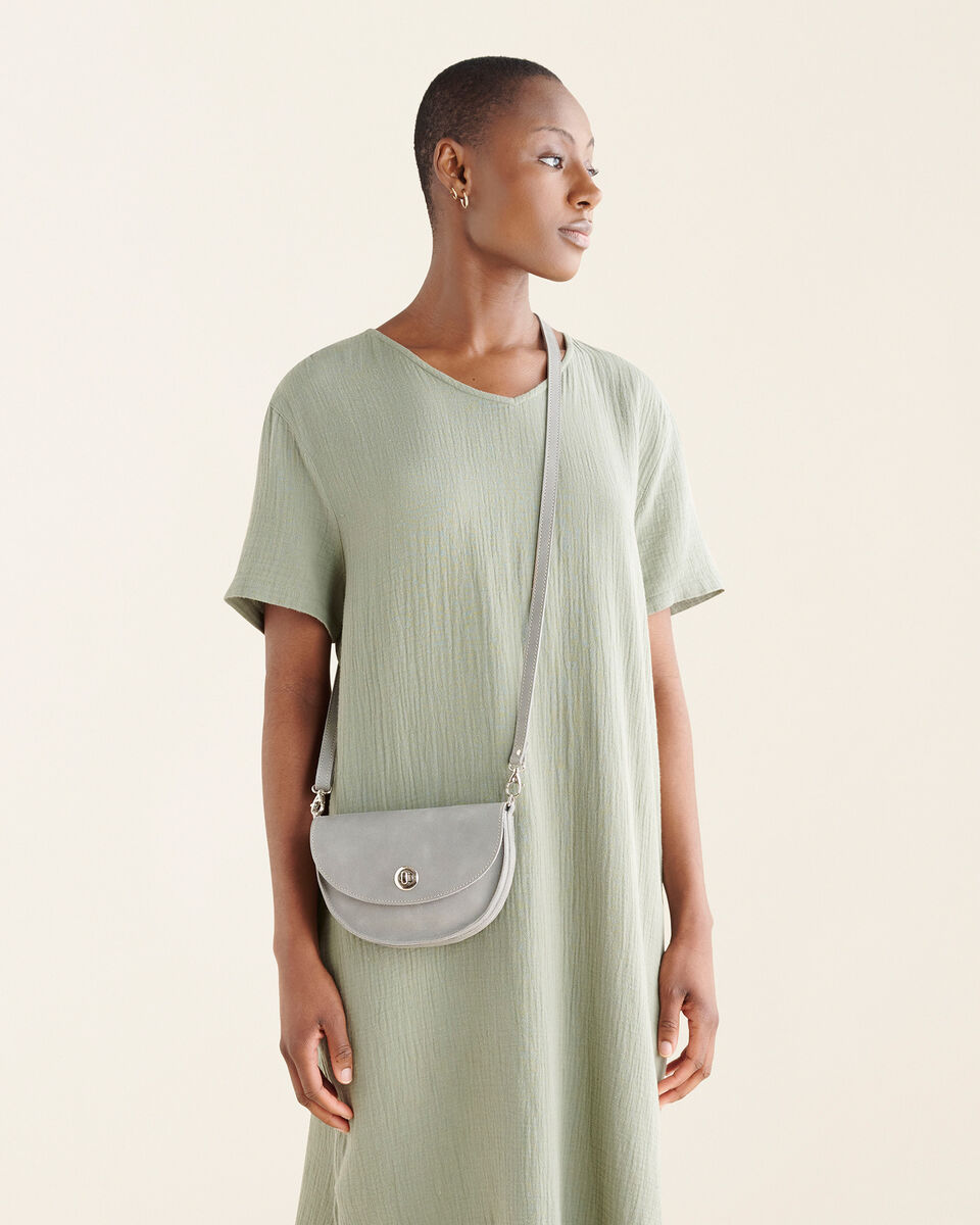 Mini sac à bandoulière en cuir Tribe